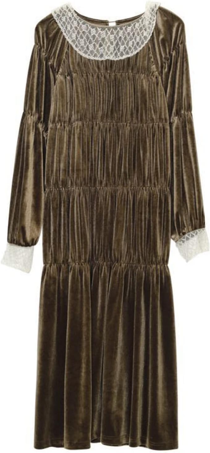 ブラックコムデギャルソン ドット柄 長袖カットソー ウール リボン